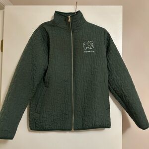Puffer & Love Women's Green Quilted Jacket